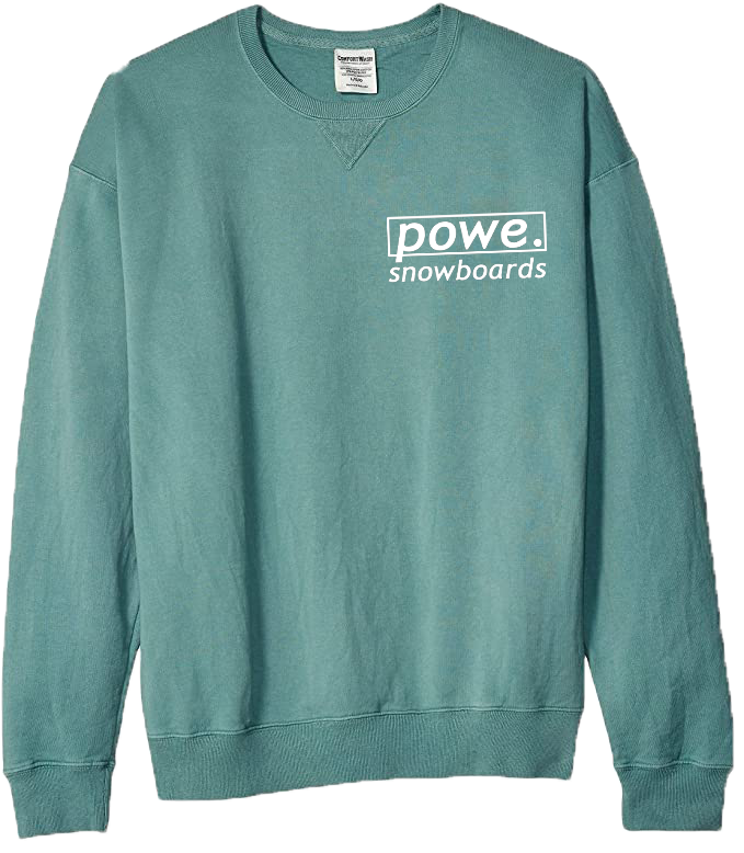 Brush Back Stacked Logo Crew - New Balance